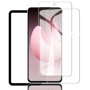 Briacicell�y2���Z�b�g�z�Ή�OPPOReno13A�p�̃K���X�t�B����(2��)+�K�C�h�g�t���y�d�x9H���Ɏq�f�ސ��z�I�b�|Reno13A�����K���X�t���ی�t�B�����ɔ������ߗ��h�o�h�H��U�h�~�C�A�[��