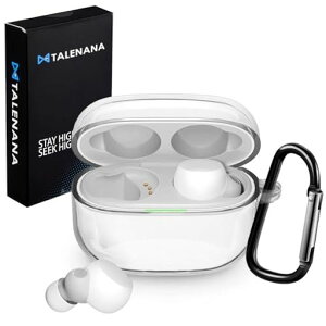 TALENANAforSonyLinkBudsSWF-LS900N�P�[�X�N���A�ی�J�o�[TPU�f�ޖh���L�Y�h�~WF-LS900N�ی�P�[�X�����[�d�\WF-LS900N�P�[�X�����h�~�ϏՌ��S�ʕی�J���r�i�t��