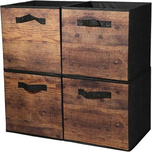 JAKAGO[{bNX(4Zbg)܂肽ݎeʎ[{bNXt30X30x30cmߗނ[{bNXZbg(ؖڒ)