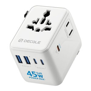 decqleCOϊvOSEΉRZg}`ϊvO3USB-C&2USB-A|[g45WACA_v^[(AJ/CMX/؍/[bp/I[XgA/Ȃǂ224+XɑΉ)JP