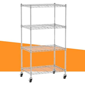 AEEZO4�i�X�`�[�����b�N��60x���s35x����125cm�L���X�^�[�t�����^�����b�N�L�b�`�����b�N�I���b�N���[���b�N�ω׏d80kg���ϋv�X�g���[�W�V�F���r���O�������߉\�h�T�r���H���[�I���^���V�c