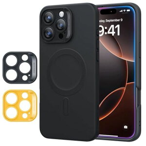 yɔ!CloudV[YzESRiPhone16ProP[XMagSafet}Olbg[dΉ炩EXȃVRP[Xiphone16proP[XϏՌtXN[&Jی쏝h~Phone16ProP[X