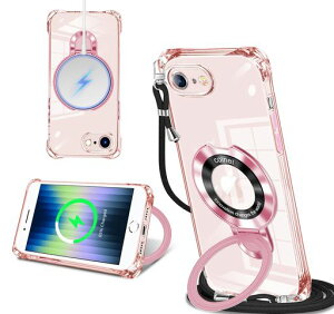 iPhoneSE3SE2SE8�p�P�[�X�N���AMagSafe�Ή������O�t���l�b�N�V�����_�[�A�C�t�H��sese2se38��|���P�[�X�������|���΂߂����؍�������|���J�o�[�ی^�X�^���h�t���}�O�l�b�g����