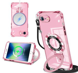 iPhoneSE3SE2SE8�p�P�[�XMagSafe�Ή������O�t���l�b�N�V�����_�[�A�C�t�H��sese2se38��|���P�[�X���|���΂߂����؍�������|���J�o�[�ی^�X�^���h�t���}�O�l�b�g���ڏc�����Ή�