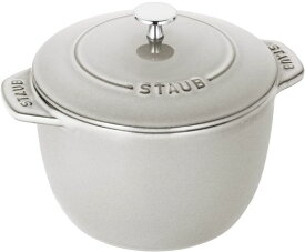 STAUB ストウブ 「 ラ ココット DE GOHAN カンパーニュ L 20CM 」 ご飯鍋 炊飯 3合 鋳物 ホーロー 炊飯器 IH対応 【シリアルナンバー付き日本正規販売品】 LA COCOTTE DE GOHAN 40501-471