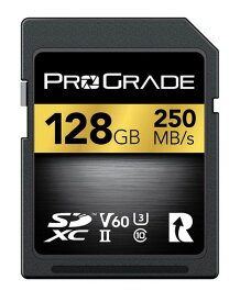 PROGRADE DIGITAL SDXC UHS-II V60 GOLD 128GB プログレードデジタル 正規輸入品【AMAZON.CO.JP限定】