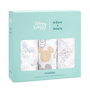 aden+anais(GCfAhAlC)݃fBYj[K[[xr[y{Kiaden+anais3Zbgmickey+minnieXRbg100%gpz120x120cm