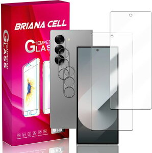 Briacicell�y2+2������zForGalaxyZFold6�p�̕ی�t�B�����u���[���C�g�J�b�g(2���Z�b�g)+ZFold6�����Y�t�B����(2���Z�b�g)�y���Ɏq�f�ށzFold6�K���X�t�B�����ڂ̔��y�������K���X�t��