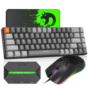 Q[~OL[{[h }EX Ro[^t BLUETOOTH 2.4GHCX TYPE-CLڑ JjJL[{[h 2.4GHCX}EX }EXpbh PS4/XCb`ɑΉ\ (ubN)