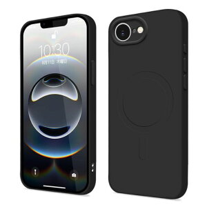 Majiyana対応iPhone16eケースMagSafe対応ケースシリコン耐衝撃TPU薄型アイフォン16eカバー軽量ストラップホール付きレンズの全面保護あいふおん16eスマホケース傷つき防止落下防止防塵