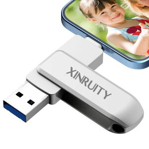 XINRUITY256GBiphone�f�[�^�ۑ����s�v�A���o�����ڕۑ�3in1iphoneusb������i-Phone/i-Pad/PC/Android/Mac�ɑΉ��ʐ^�E����ۑ��X�}�z�e�ʕs������