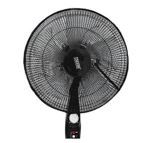 YFFSFDC扇風機カバー扇風機安全カバー無地羽根経35~45cm用セーフティーネット幼児指挟み防止家庭用業務用(ブラック)