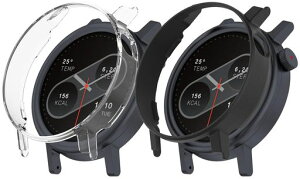 [2���Z�b�g]ForCMFbyNothingWatchPro2�P�[�X�J�o�[�yZENGZOUZ�zPC�f�ތy�ʑ����ȒP�ϏՌ��C�菝�h�~CMFWatchPro2�P�[�X�J�o�[(�u���b�N+�N���A)