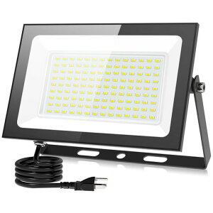 【最強の超爆光・超薄型】SUKITEN投光器led屋外作業灯100W15000LMIP66防水昼光色6500K高輝度高放熱省エネ軽量120°広角100V屋外照明野外防水BBQガレージ看板駐車場倉庫工場