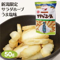 新潟 お土産 新潟限定 サラダホープうま塩50g 新潟みやげ おみやげ おかし お菓子 おかき アジカル