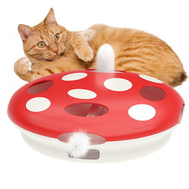インタラクティブ猫おもちゃ | スマートセンサーで動く隠し羽 | 自動で遊ぶキャットトイ - 室内飼いの猫と子猫の飼い主向け
