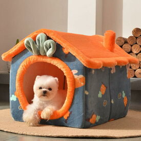 ペットベッド 丸型 犬/猫用ベッド ペットハウス ペットクッション ペット用寝袋 ドーナツ ふわふわ 可愛い 滑り止め 暖かい 防寒 洗える ペット用品 室内用 多機能 43*36*34 オールシーズン 小型犬 猫用 スタイル6 モチモチ ペット用品 犬小屋