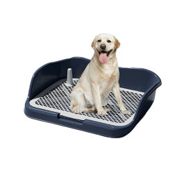 超大スペース犬トイレトレー 高耐久防水設計 小中大型犬対応 分解式ペット用ト ワイド設計 犬のトイレ トレーニ ()