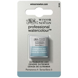 Winsor＆Newton プロフェッショナル ウォーターカラー リバイバル ハーフパン 424 ウルトラマリンアッシュ