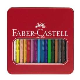 【楽天スーパーSALE×ポイント最大29倍！ ★要エントリー 6/4 20:00 ～ 6/11 01:59】 Faber-Castell ファーバーカステル Red-range ジャンボグリップ 色鉛筆 ギフトボックス 16色セット