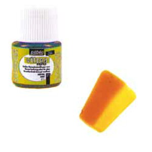 【最大29倍×お買い物マラソン SPU 要エントリー 10/24 20:00 〜 10/27 9:59】 pebeo ヴィトレア160 ガラス用水性アクリル絵具 45ml ボトル グロス色 No.02 サフランイエロー