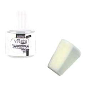 【最大29倍×お買い物マラソン SPU 要エントリー 10/24 20:00 〜 10/27 9:59】 pebeo ヴィトレア160 ガラス用水性アクリル絵具 45ml ボトル グロス色 No.20 ベールホワイト