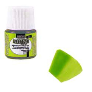 【最大29倍×お買い物マラソン SPU 要エントリー 10/24 20:00 〜 10/27 9:59】 pebeo ヴィトレア160 ガラス用水性アクリル絵具 45ml ボトル マット色 No.38 アニス