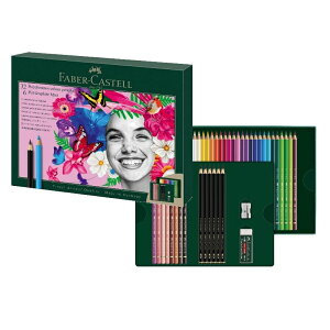 Faber-Castell ファーバーカステル ポリクロモス色鉛筆&ピットグラファイトマット鉛筆 ギフトセット M
