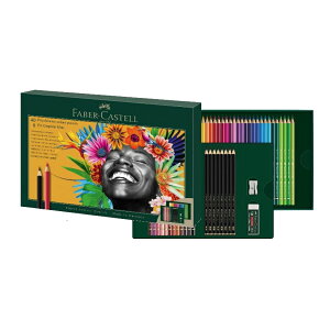 Faber-Castell ファーバーカステル ポリクロモス色鉛筆&ピットグラファイトマット鉛筆 ギフトセット L