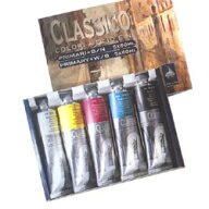 Maimeri クラシコ 油絵具 初心者セット （60mlチューブ） 5色セット