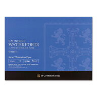 WATERFORD ウォーターフォード 水彩紙 コットン100％ 300g/m2 中目 ホワイト ブロック F4 (333×242mm) 1…