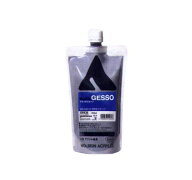 ホルベイン アクリル絵具下地材 カラージェッソ 300ml 黒色地塗り材 標準粒子タイプ ブラックジェッソ AM…