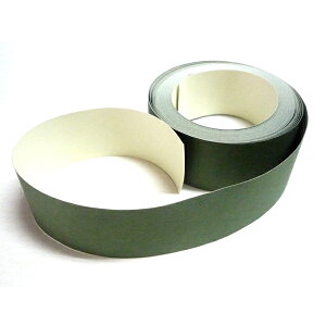 ミューズ 粘着カラーテープ (セパレータ付き) 緑 50mm 50メーター巻