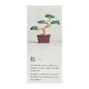 ˂Ė~̓Lbg lWbe BONSAI Beaded BONSAI  Pine C[r[Y r[YLbg |Lbg