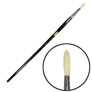 【最大29倍×お買い物マラソン SPU 要エントリー 10/24 20:00 〜 10/27 9:59】 中里 油彩筆 SR100 豚毛 (丸) No.8