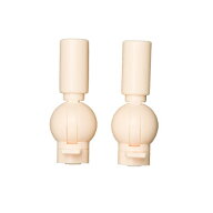 オビツドール 50cm足首501 新型用 （INJ） 左右セット ※ホワイティ