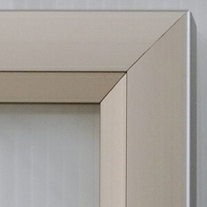 ポスターフレーム SOFKEN ソフケン VE-1 A1 ステンシルバー アルミフレーム