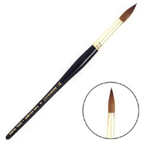 レンブラント 水彩筆 ラウンド100 ピュアコリンスキー (ベリーポイント) 10号