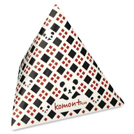 komon＋ コモンプラス てとらぽっち パンダ格子 【最大29倍×楽天スーパーSALE SPU 要エントリー 6/4 20:00 〜 6/11 1:59】