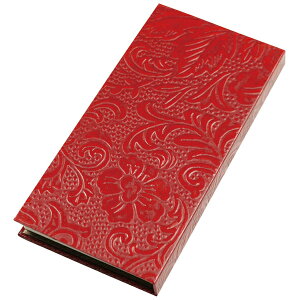 【最大29倍×お買い物マラソン SPU 要エントリー 10/24 20:00 〜 10/27 9:59】 うるし紙 和紙 一筆箋 赤