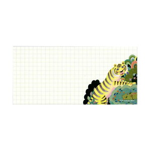 【最大29倍×お買い物マラソン SPU 要エントリー 10/24 20:00 〜 10/27 9:59】 かわばたあきこ 和紙一筆箋 リフィル トラ