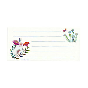 【最大29倍×お買い物マラソン SPU 要エントリー 10/24 20:00 〜 10/27 9:59】 かわばたあきこ 和紙一筆箋 リフィル ウサギ