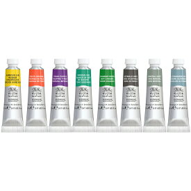Winsor＆Newton プロフェッショナル ウォーターカラー リバイバル 5mlチューブ 8色セット