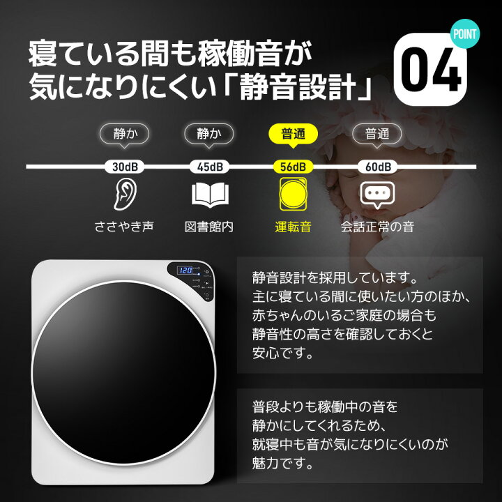 楽天市場】4月2日限定5%OFFクーポン!SENTERN 衣類乾燥機 小型 4kg 布団 