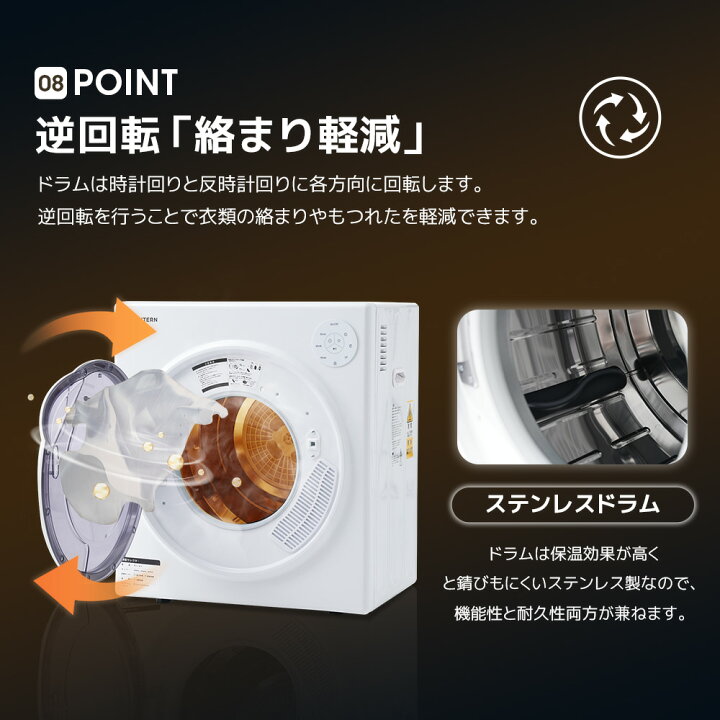 楽天市場】ブラックフライデー！P6倍＋限定クーポン！SENTERN 衣類乾燥 