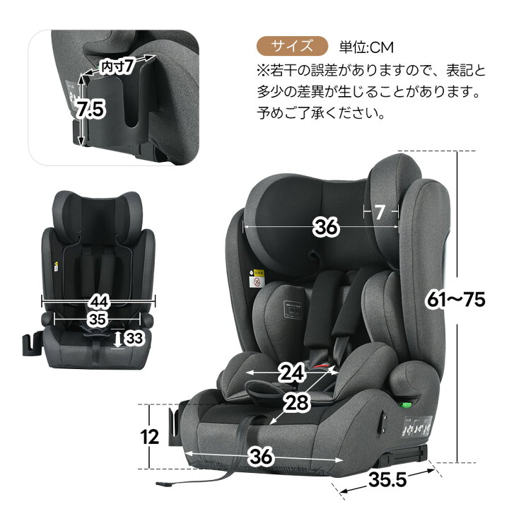 楽天市場】OSJ ジュニアシート チャイルドシート 新基準R129適合 