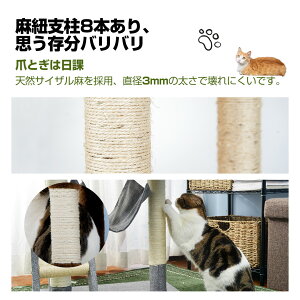 キャットタワー据え置き
