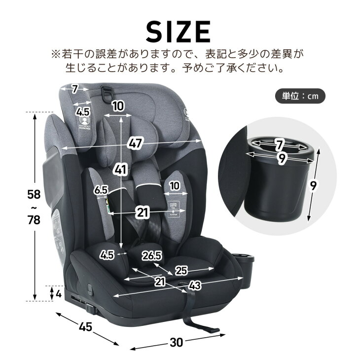 楽天市場】24時迄☆8％オフ！新安全基準R129適合 チャイルドシート
