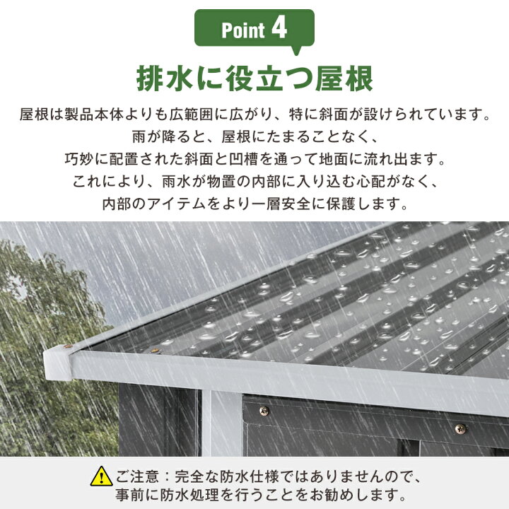 楽天市場】先着50名様☆5%OFFクーポン!物置 屋外 スチール 倉庫 戸外