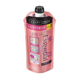 《花王》 エッセンシャル ふんわりうるツヤ シャンプー つめかえ用 340mL 返品キャンセル不可